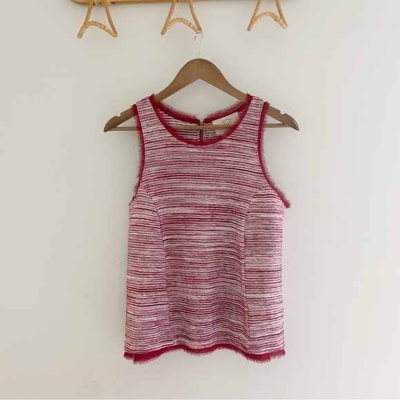 Anthropologie Vanessa Virginia Indira Striped Tank Top - Picture 1 of 9